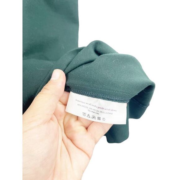 MM. Lafleur New York Green Sheath Modest Career Dress Womens 6 - Picture 4 of 9